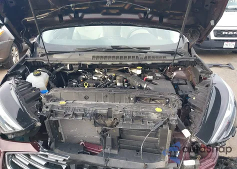 2021 Ford Edge Titanium z USA, uszkodzony, nr VIN 2FMPK4K95MBA38996